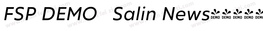 FSP DEMO   Salin News字体转换